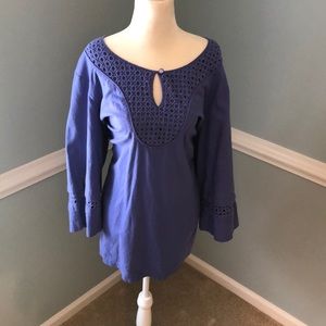 Dana Buchman 2X Linen top
